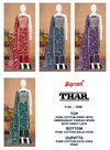 Thar 3488 A To D By Bipson Pure Cotton Print With Embroidery Thread Work Dress Material Best Wholesale Shop In Surat